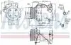 Компресор кондиціонера NISSENS 89227 (фото 5)