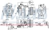 Компрессор кондиционера NISSENS 89080 (фото 5)