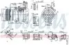 Компрессор кондиционера NISSENS 89586 (фото 9)