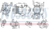 Компрессор кондиционера NISSENS 890090 (фото 6)