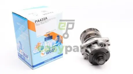 Помпа води BMW 3/5/7/X3/X5/Z3/Z4 2.0i/2.2i/2.5i/2.8i/3.0i 87-10 (R/B) (7 лоп.) GRAF PA432A