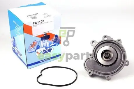 Помпа води MB C-class (W203/W204)/E-class (W211/W212)/SLK-class (R171/R172) 1.8 02- (B/B) (6 лоп) GRAF PA1107