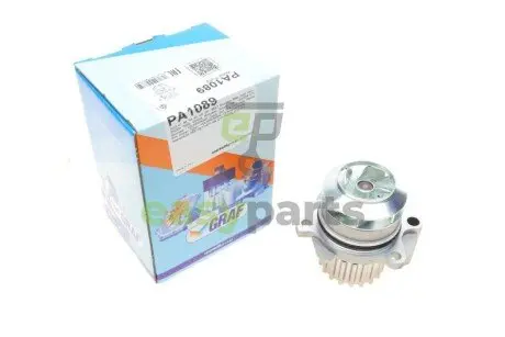 Помпа води Audi A4/Seat/Skoda Octavia/VW Caddy/Golf/Passat 1.2TDI/1.6TDI/2.0TDI 08- (19z)(R/B)(7лоп) GRAF PA1089