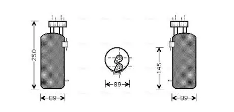 Осушувач кондиціонера AVA COOLING RT D330