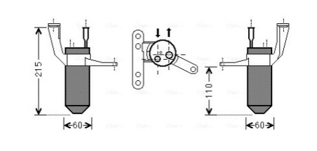 Осушитель кондиционера AVA COOLING RTD428