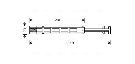Осушитель кондиционера AVA COOLING MSD358
