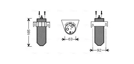 Осушитель кондиционера AVA COOLING RT D378 (фото 1)