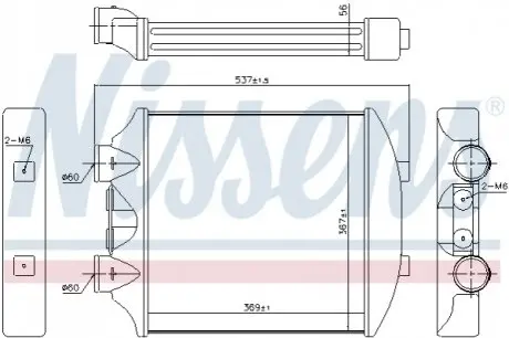 Вентилятор (комплект) NISSENS 96405