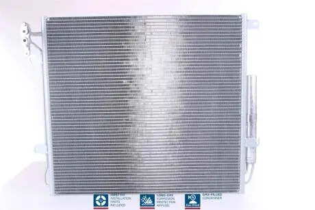 Радіатор кондиціонера NISSENS 94839