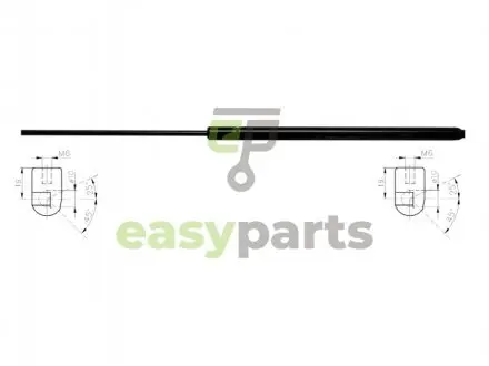 Амортизатор багажника STARLINE 20.67.800