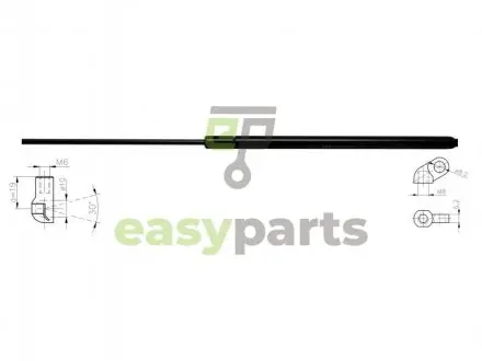 Амортизатор багажника STARLINE 28.29.804