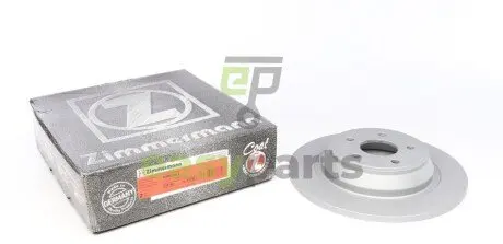 Диск гальмівний (задній) Ford Mondeo V 14- (302х11) (з покриттям) (повний) ZIMMERMANN 250137620