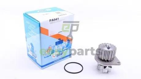 Помпа води Citroen C2/C3/C4/Peugeot 206/307 1.4 16V 03- (18z) (B/B) (6 лоп.) GRAF PA941