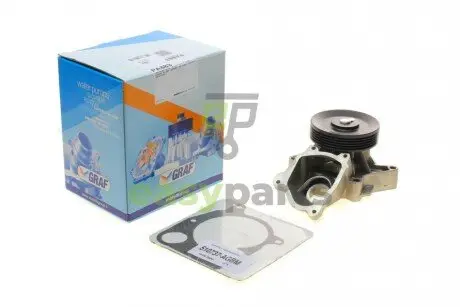 Помпа води Land Rover Freelander 2.0Td4 4x4 00-06/Rover 75 2.0CDT/CDTi 99-05 (R/B) (7 лоп) (6 кан.) GRAF PA883
