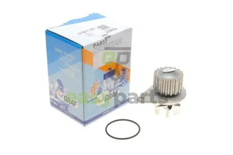 Помпа води Citroen C2/C3/Berlingo/Nemo/Peugeot 206/207/307/Bipper 1.1/1.4i 96- (18z) (B/B) (6 лоп.) GRAF PA837