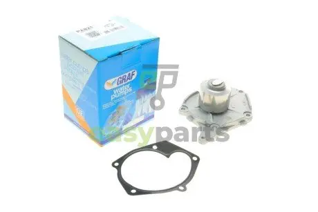 Помпа води Renault Kangoo/Megane/Scenic/Clio/Nissan Almera/Kubistar/Micra 1.5dCi 01- (B/B) (10 лоп) GRAF PA821