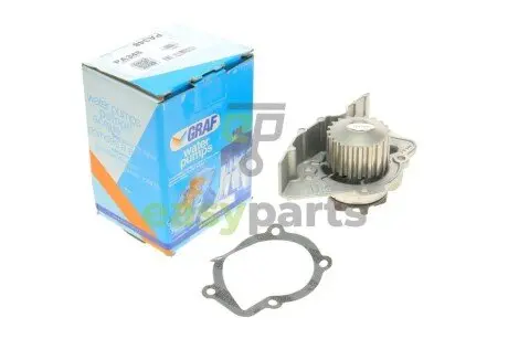 Помпа води Citroen Berlingo/Xsara/Peugeot Partner/306/309/405/406 1.6/1.8/1.9 87-02(20z)(B/B)(6 лоп) GRAF PA348