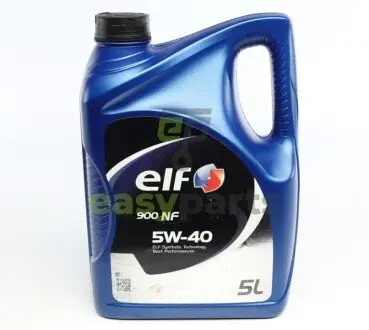 Олива 5W40 Evolution 900 NF (5L) (458984) (B4/A3/CF/SL/MB 229.3/VW502.00/505.00/PORSCHE A40) ELF 213908