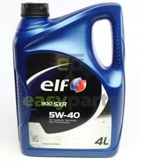 Олива 5W40 Evolution 900 SXR (4L) (ACEA A3/B4/API SM/RN 0700/RN 0710) ELF 213914