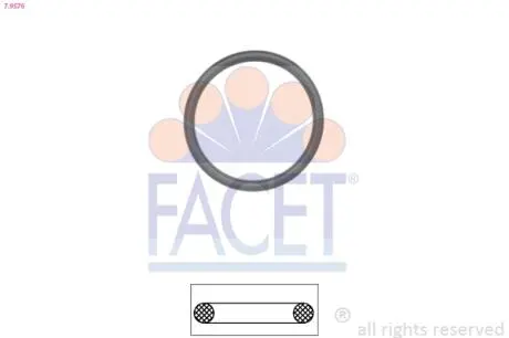 Прокладка, термостат FACET 7.9576