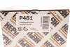 Помпа води BMW 3 (E90)/5 (E60)/7 (E65-E67)/X3 (E83)/X5 (E70) 04- N52/N53 (після версії) HEPU P481 (фото 9)