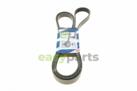 Ремінь генератора Ford Transit 2.4 TDCI 00-06 (7PK2710) BOSCH 1987946285