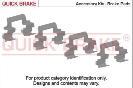 Тормозные аксессуары QUICK BRAKE 109-1601 (фото 1)