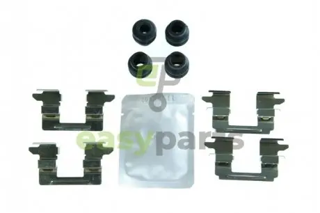 Планка супорта (заднього) прижимна (к-кт) Nissan Juke/Suzuki Grand Vitara II 1.5dCi/2.4 09- QUICK BRAKE 109-1841