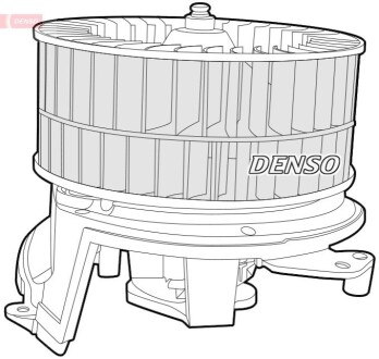 Вентилятор опалення DENSO DEA17004