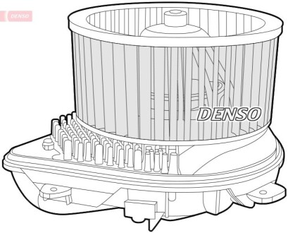 Вентилятор опалення DENSO DEA07013