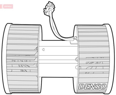 Вентилятор опалення DENSO DEA05003