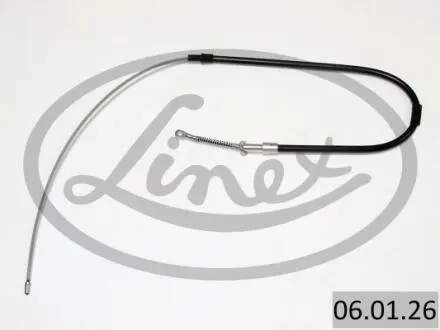 Трос ручника (R) BMW 7 (E38) 94-01 (1120/570 мм) LINEX 060126