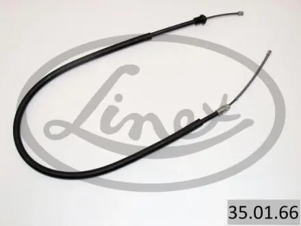 Трос ручного гальма заднiй LINEX 350166