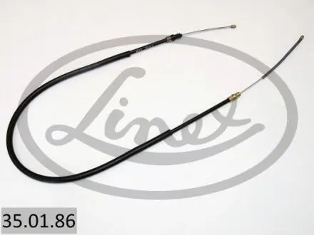 Фото трос ручного гальма LINEX 350186 Трос ручного гальма LINEX 350186