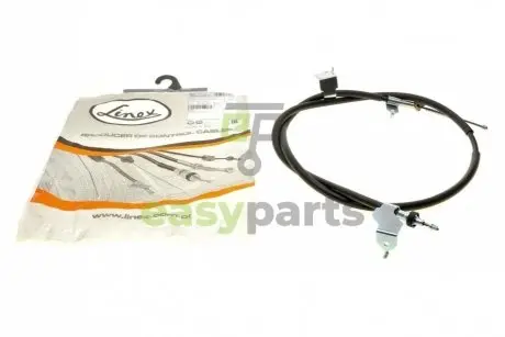 Трос ручника (задній) (R) Nissan Qashqai1.5/1.6/2.0 dCi 07-14 (1840mm) LINEX 300179