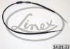 Трос ручного гальма LINEX 140133 (фото 2)