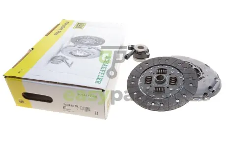 Комплект зчеплення Citroen C-Crosser/Mitsubishi Outlander/Peugeot 4007 2.2D 06- LuK 624 3276 33