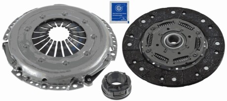 Комплект зчеплення VW Passat/Audi A4/A6 1.9 TDI 95-01 (d=228mm) (+вижимний) SACHS 3000 951 055