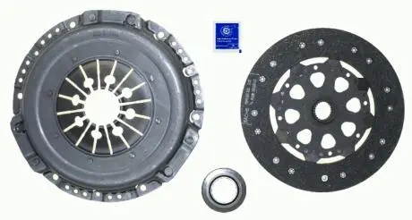 Комплект зчеплення MB E-class (W210) 2.2CDI/2.5TD/2.9TD/2.8 (d=240mm) (+вижимний) SACHS 3000 824 202