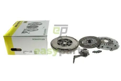 Демпфер + комплект зчеплення +вижимний Ford Galaxy/Seat Alhambra/VW Sharan 1.9 TDI 02-10 LuK 600 0172 00