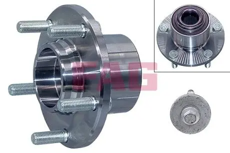 Комплект подшипника ступицы колеса FAG 713 6157 60