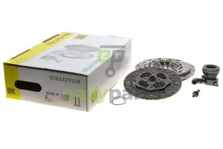 Комплект зчеплення Opel Astra H 1.6 04-10 (d=210mm) (+вижимний) LuK 621 3030 33
