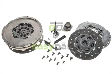 Демпфер + комплект зчеплення +вижимний Audi A4/A5 07- LuK 600 0150 00