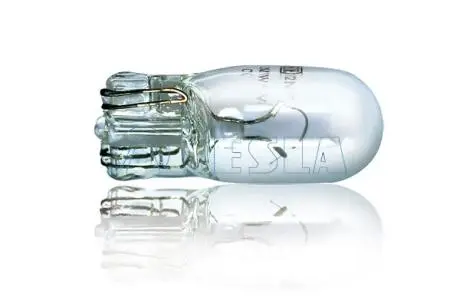 Фото автолампа Standard W5W W2,1x9,5d 5 W прозрачная TESLA B65201 Автолампа Standard W5W W2,1x9,5d 5 W прозрачная TESLA B65201