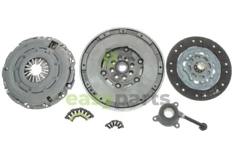 Демпфер + комплект зчеплення Citroen Jumpy/Peugeot Expert 2.0 BlueHDi 16- 90/100kw (DW10FD) Valeo 837431