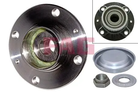 Комплект подшипника ступицы колеса FAG 713 6500 40
