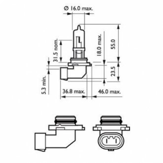 Автомобiльна лампа PHILIPS 24724730