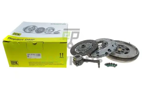 Демпфер + комплект зчеплення +вижимний VW Passat 05-10/Seat Altea 2.0 TFSI 06-09 LuK 600 0151 00