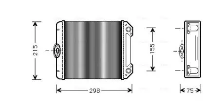 Радиаторы отопления AVA COOLING MS 6171