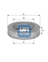 Повітряний фільтр UFI 27.734.00